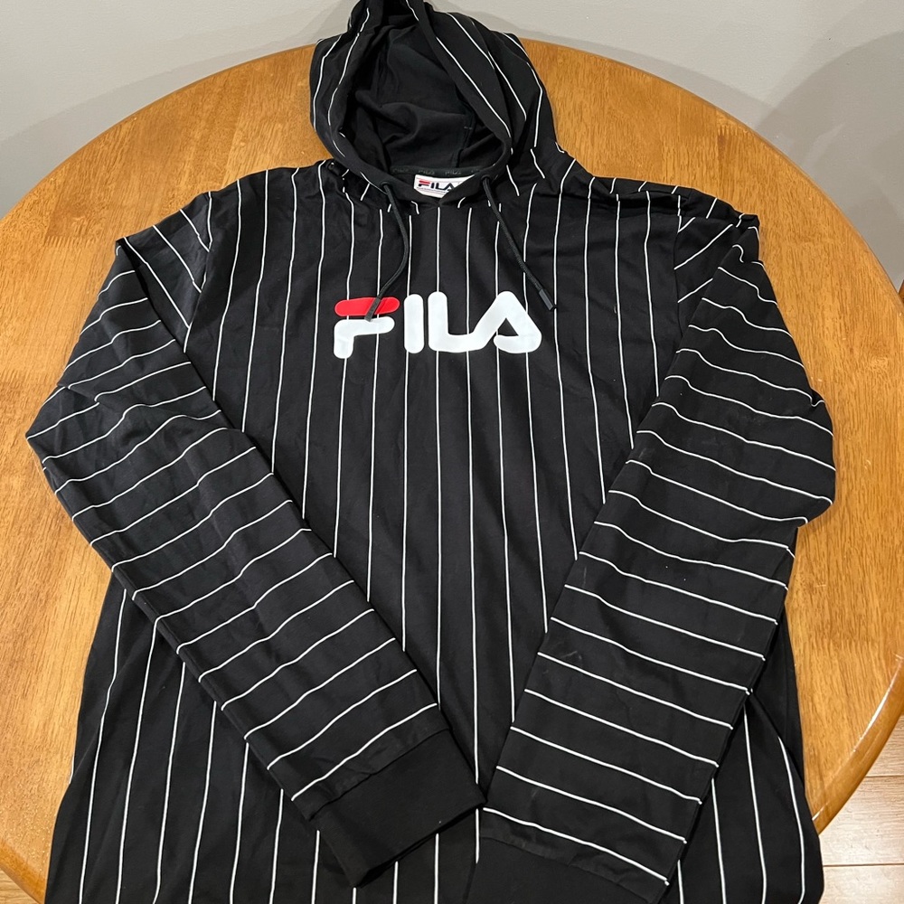 Fila Lightweight Stripped Hoodie